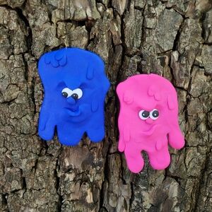 💙💞Monster Face💥Silly 👀Earrings